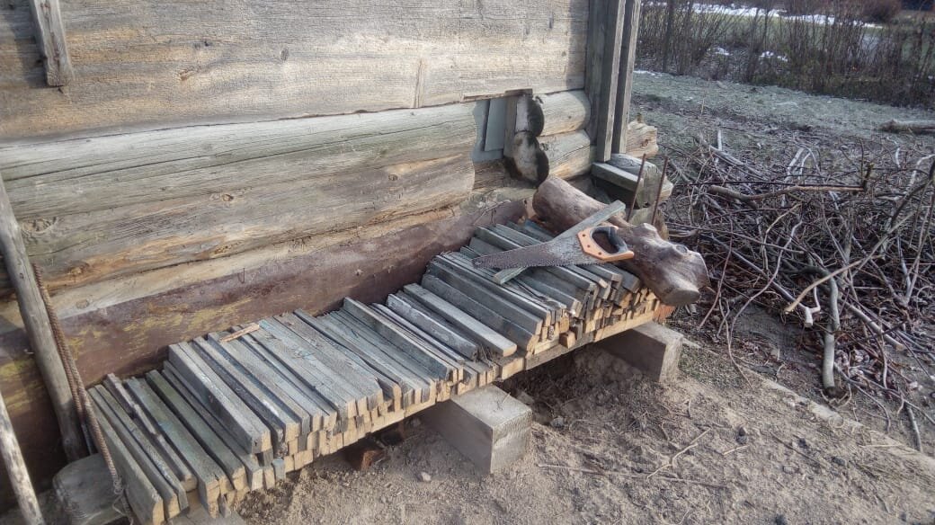 Дров почти не осталось 