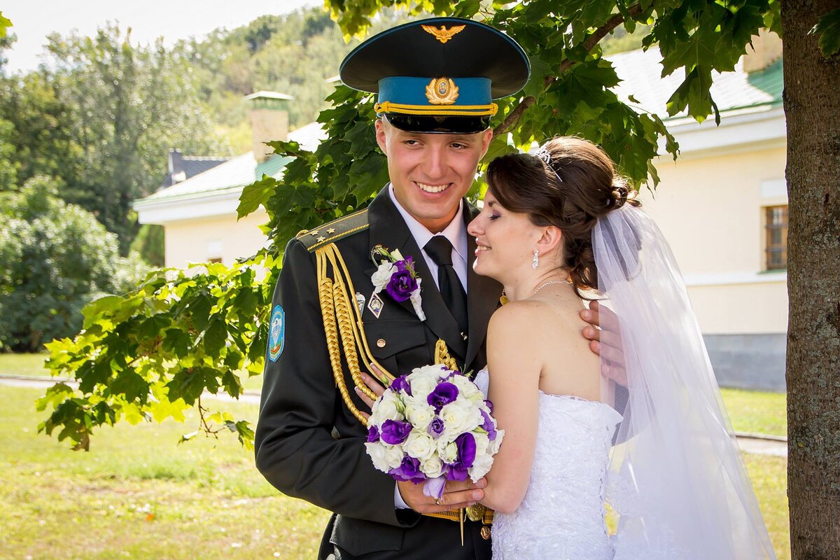 Свадьба десантника фото платье