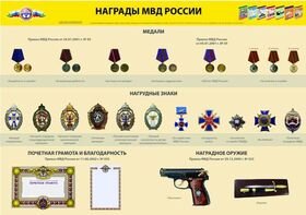 Награды полиции