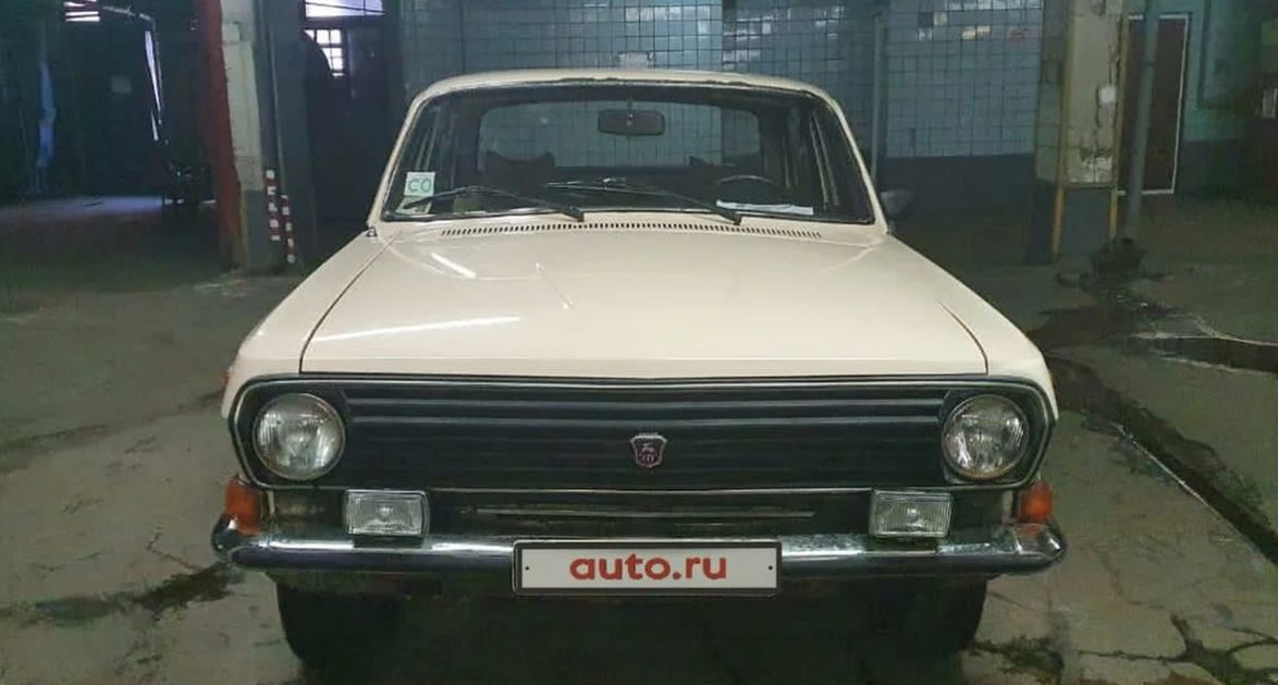 Одна из последних ГАЗ-24 "Волга" продаётся в России, да ещё и почти без пробега