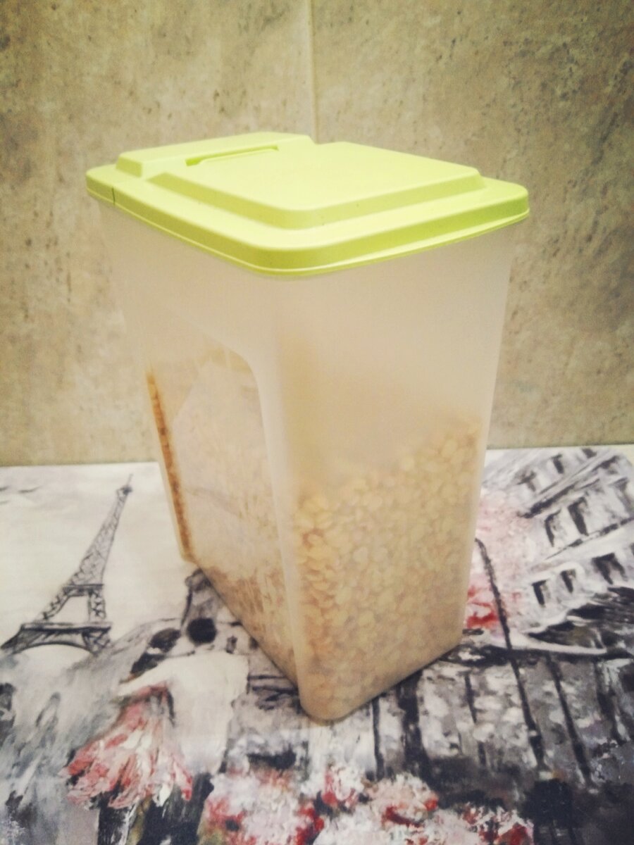 Контейнер в исходном состоянии