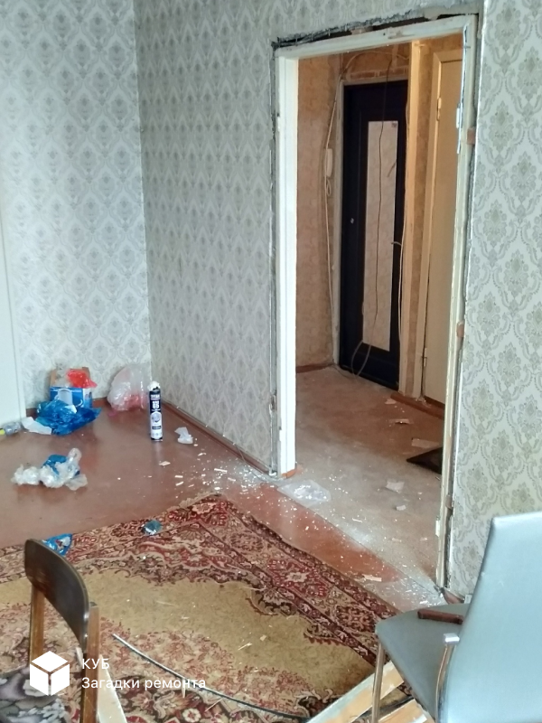 Хрущёвка до ремонта. Фото vk.com