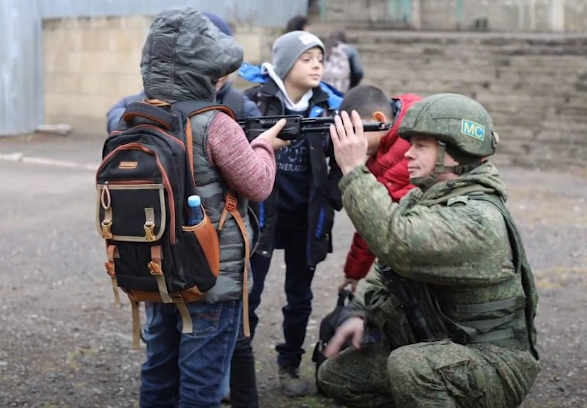 Российский миротворец в Ханкенди