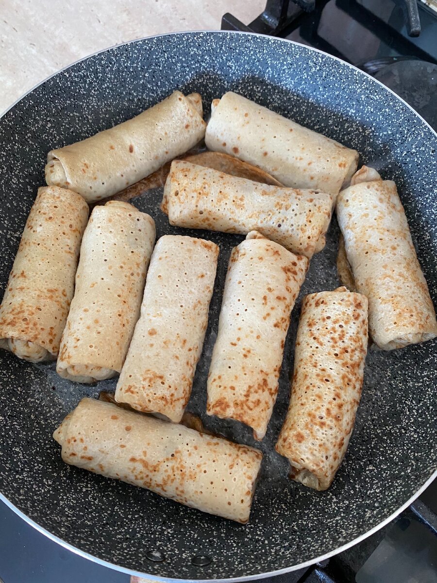 Блины с фаршем 