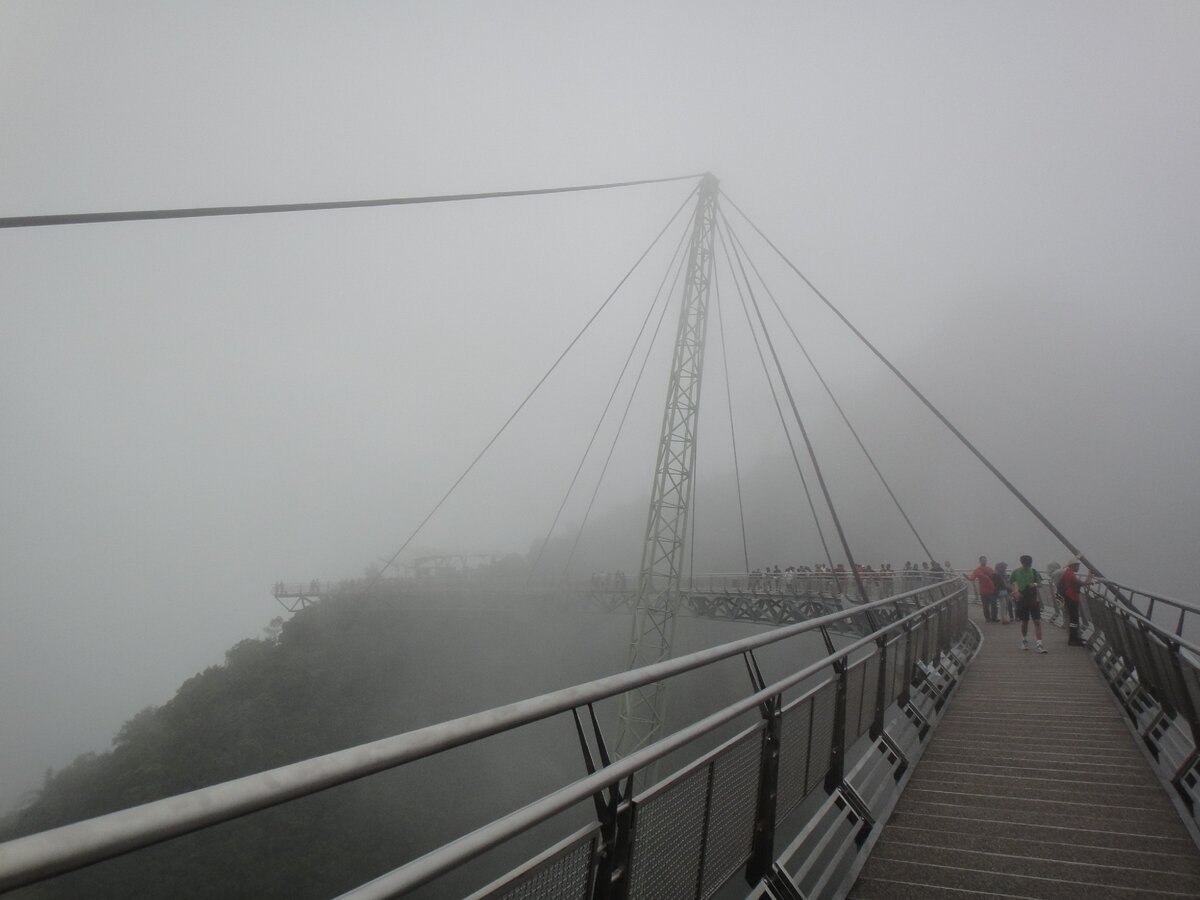 Мост в тумане