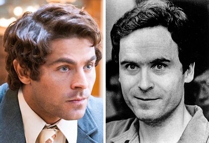 Сходство между Заком Эфроном и Тедом Банди