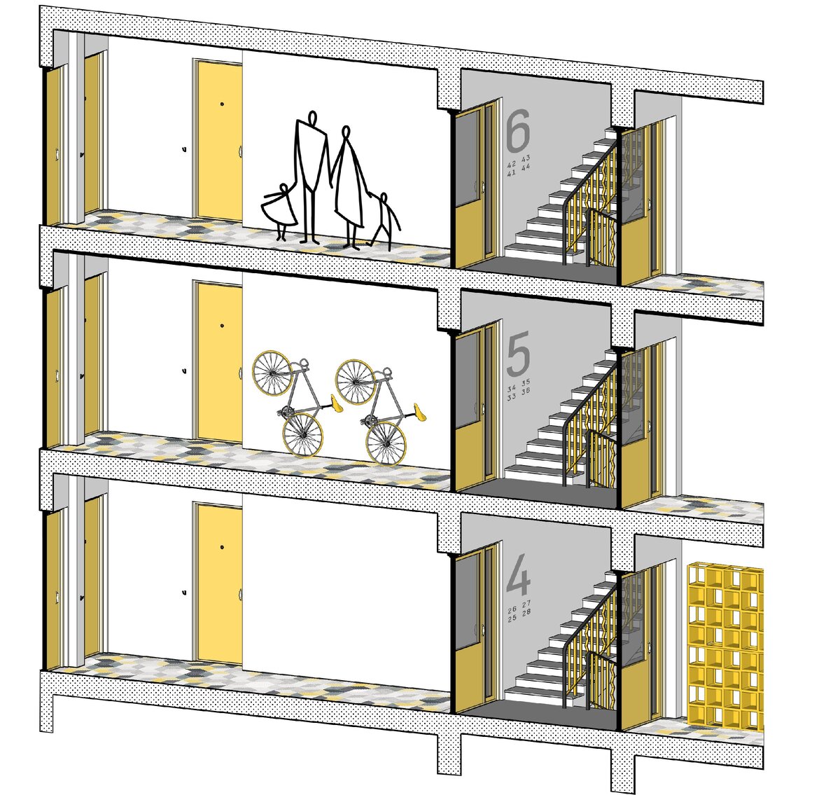 Подъезд дома серии П-18/9