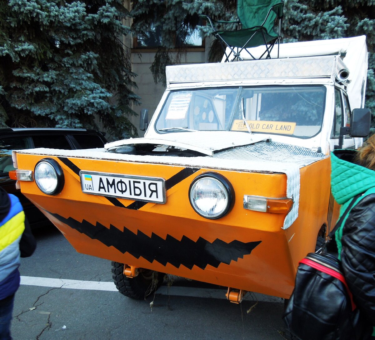 Самодельная амфибия на агрегатах от УАЗ-469