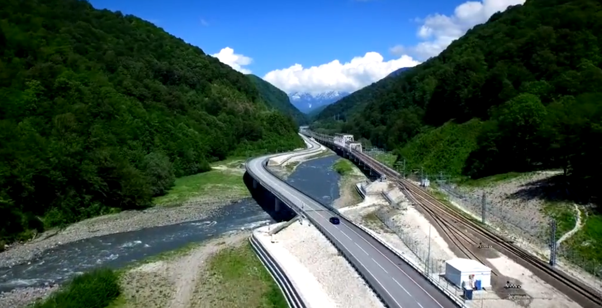 Отличная дорога и мосты