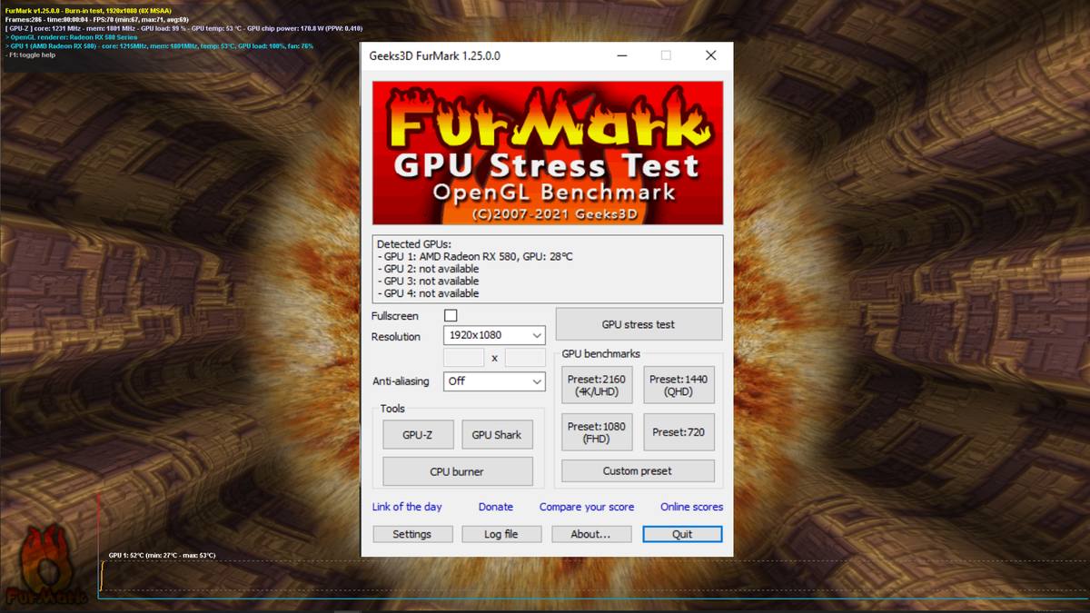 Furmark 64 bit windows 10