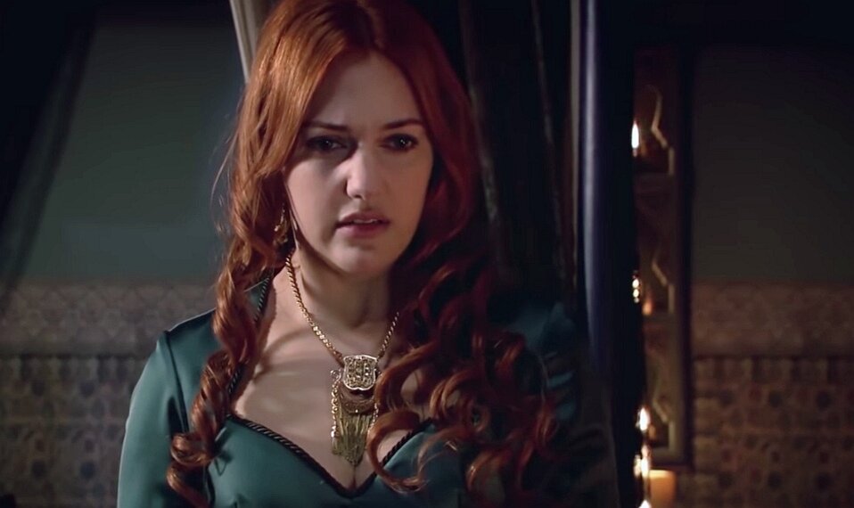 Кадр из сериала "Великолепный век" 