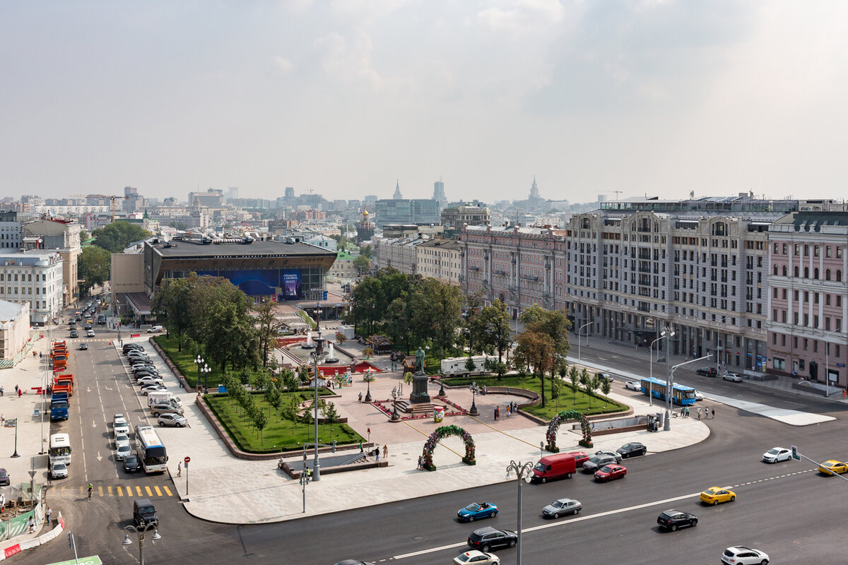 пушкинский сквер москва
