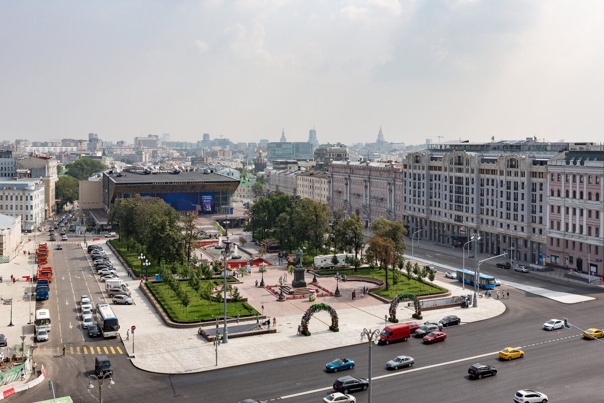 пушкинская площадь в москве