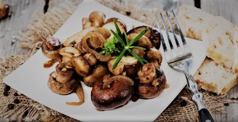 Маринованные шампиньоны на гриле