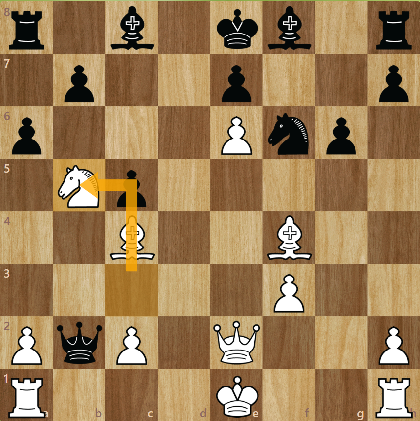 ход конем - брать нельзя