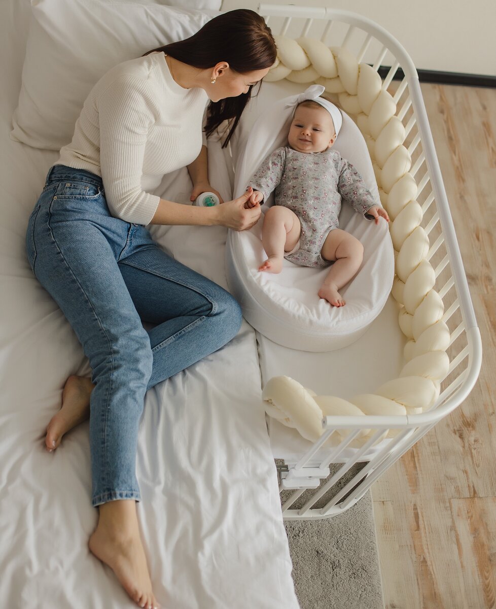 Кроватка-трансформер ComfortBaby SmartTrip 6в1 в трансформации "Приставная кроватка"