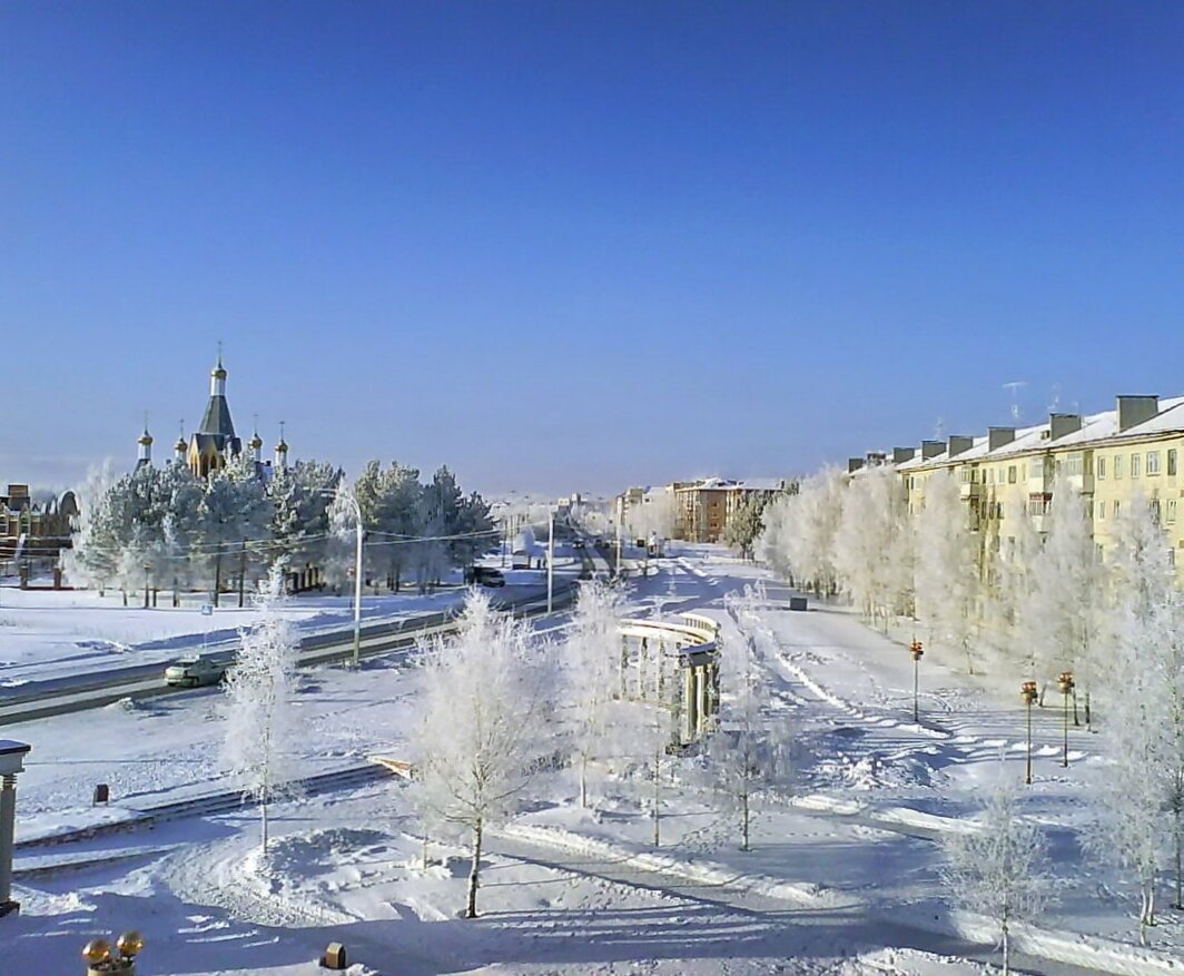 Урай — северный городок с 40 тысячами жителей. Фото с yugra-ecology.ru