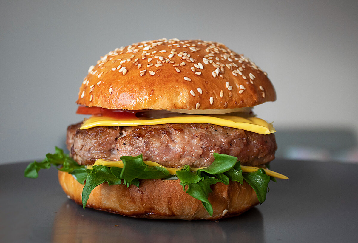 Домашний бургер.