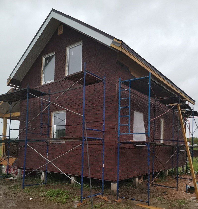 Готовый фасад 