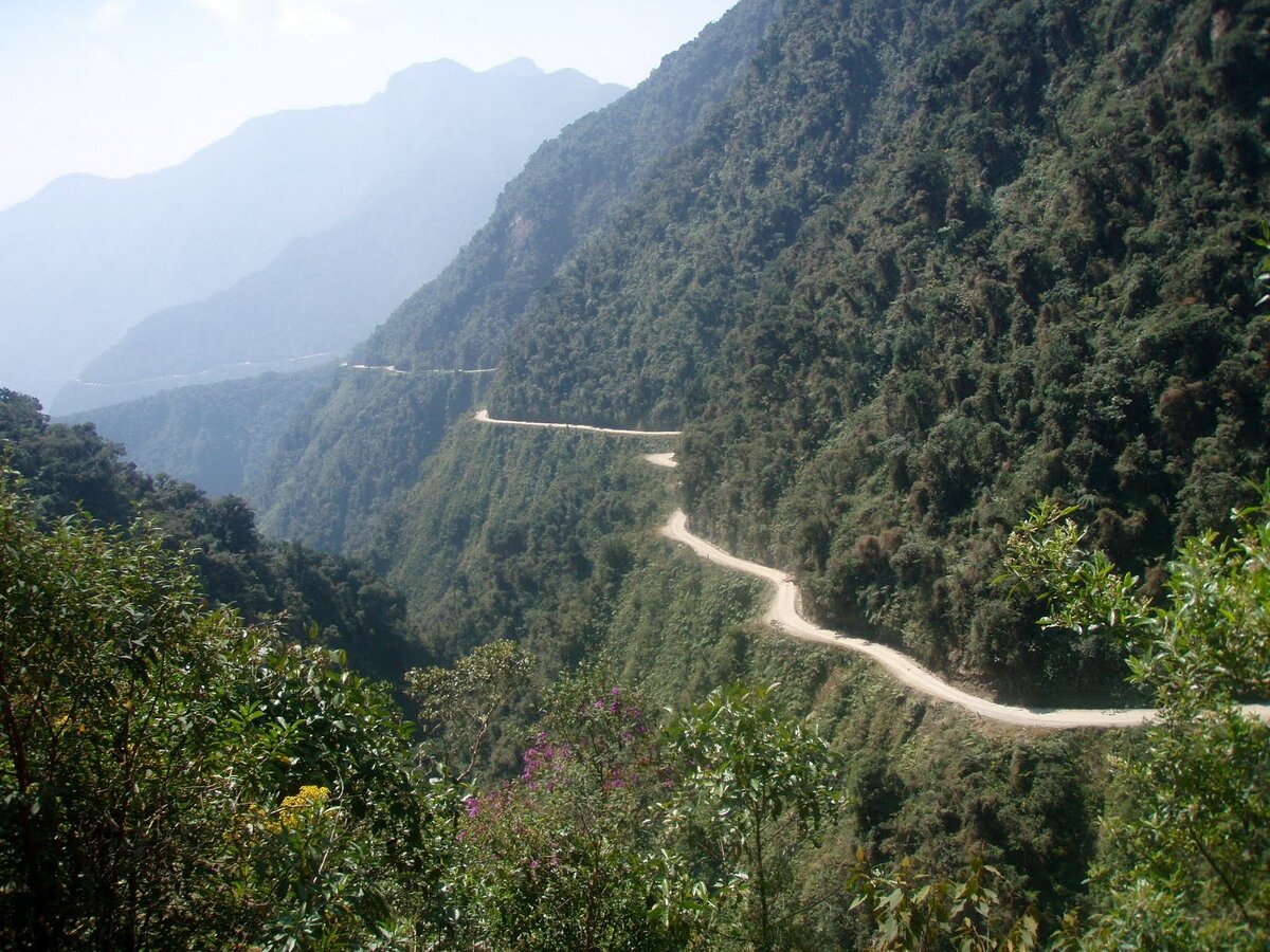 North Yungas Road Боливия