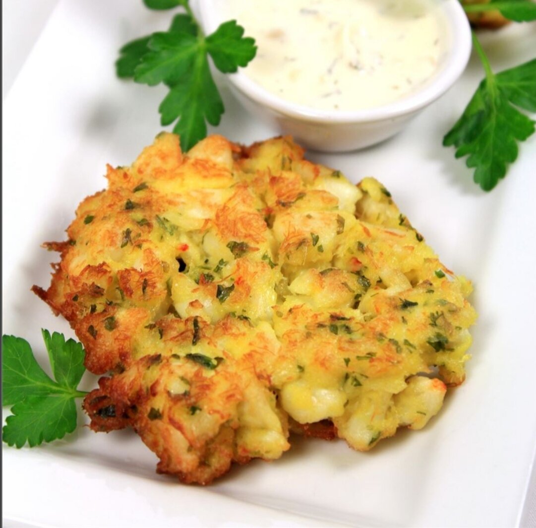 Хрустящая котлетка из рыбы с сыром