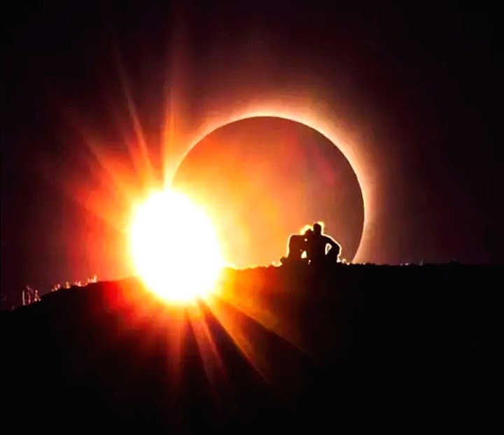 Солнечное затмение...