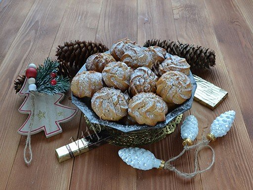 Печенье на белках и сгущенке