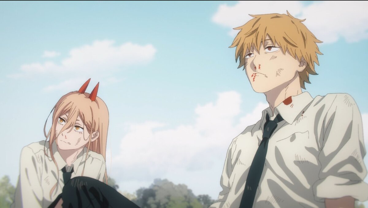 Ангел человек бензопила аниме. Аниме человек бензопила 11. Аниме 2022 демоны убийцы. Аниме 2022 человек бензопила. Кобени бензопила.