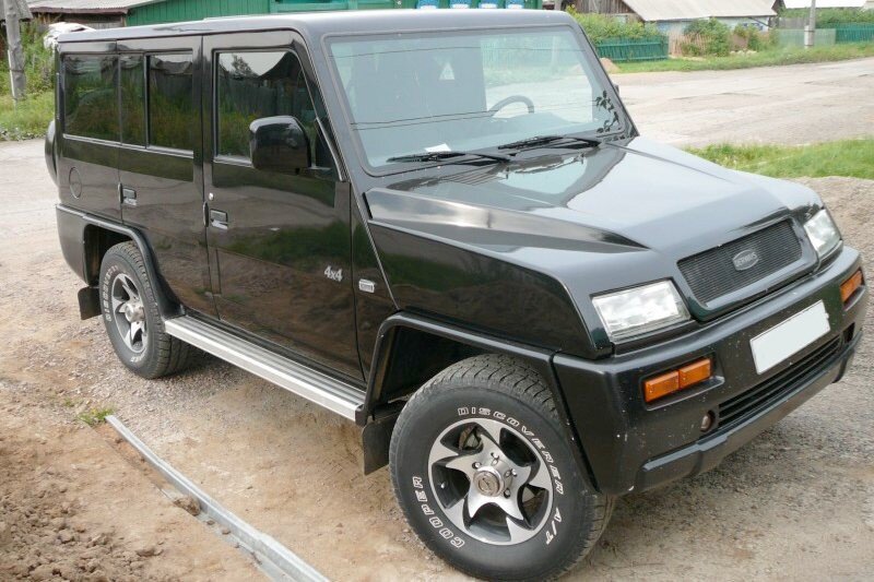   Derways Cowboy. Компания Derways расположена в городе Черкесск (Карачаево-Черкессия) и специализируется на сборке китайских брендов Lifan, Geely, Chery. Но в первые годы существования – с 2003 по конец 2000-х она выпускала и собственные модели – Derways Cowboy, Derways Aurora, Derways Saladin и другие.