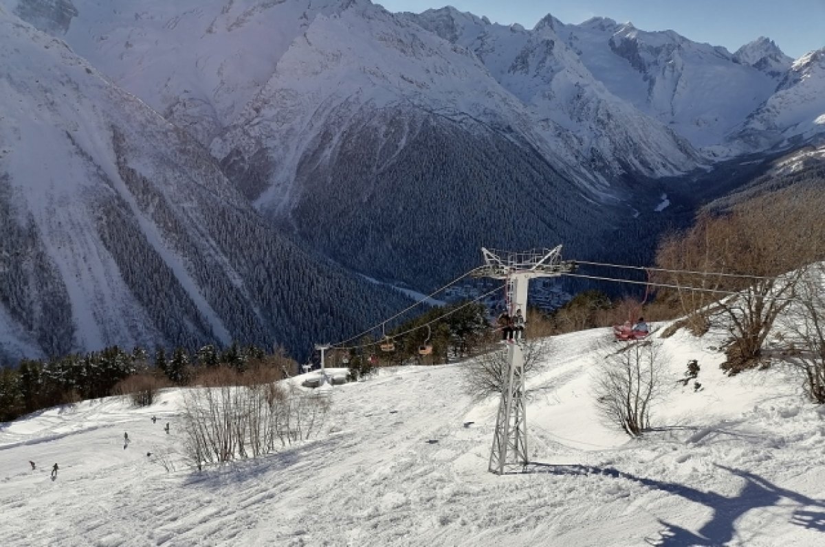   Туристы подрались в очереди на подъемник в Сочи