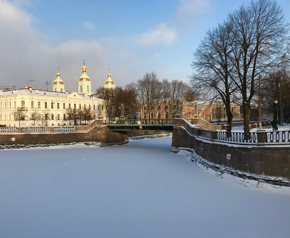 Вид на Красногвардейский мост с Пикалова моста.