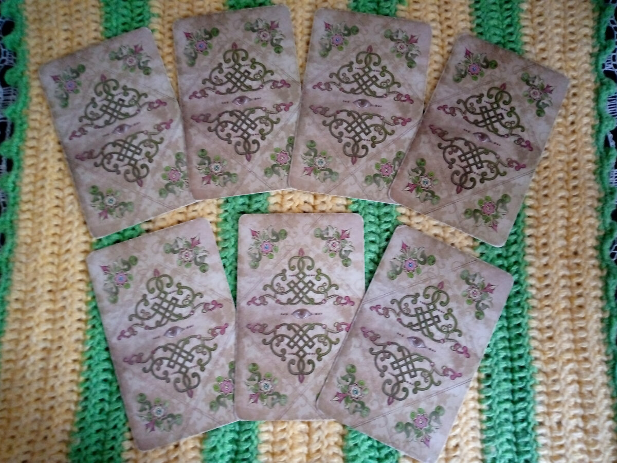 Семь закрытых вариантов прогноза. Выбирайте свой слева-направо: верхний ряд- позиции 1-4, нижний ряд- позиции 5-7. Фото автора