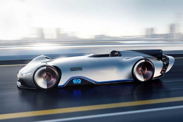 Mercedes Vision EQ Silver Arrow