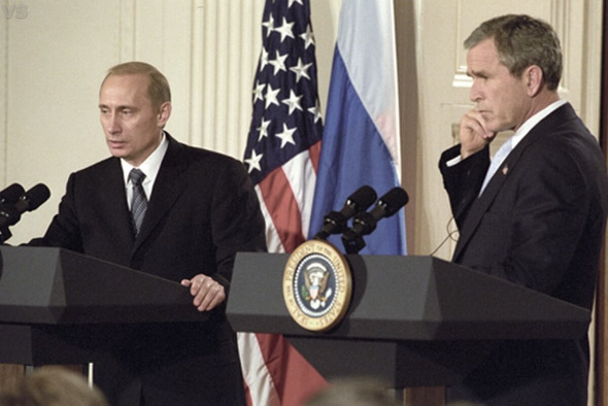 Путин визит США 2001