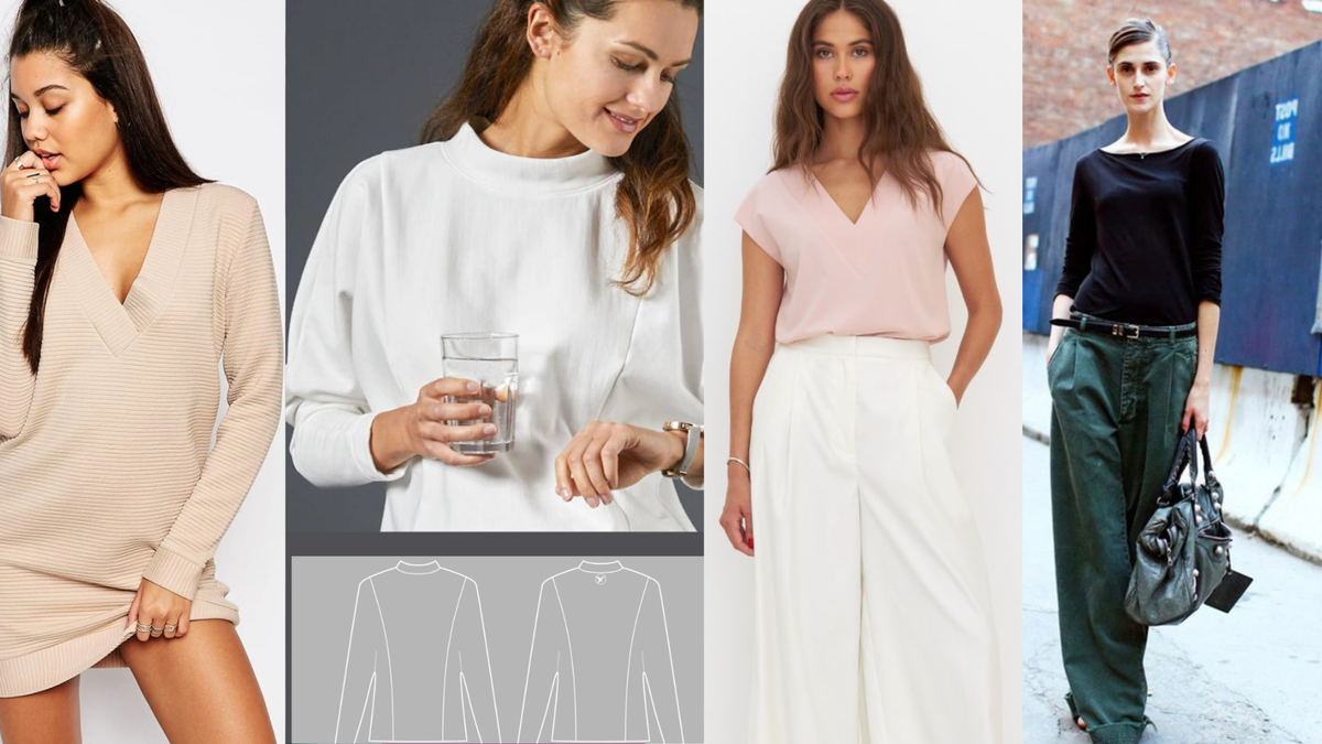 Некоторые модели выкроек из статьи