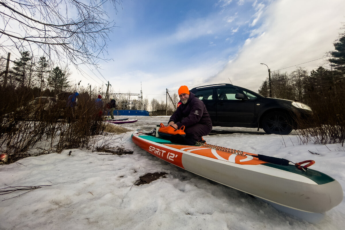 Качаем досочки, идём к водичке. Фото автора.