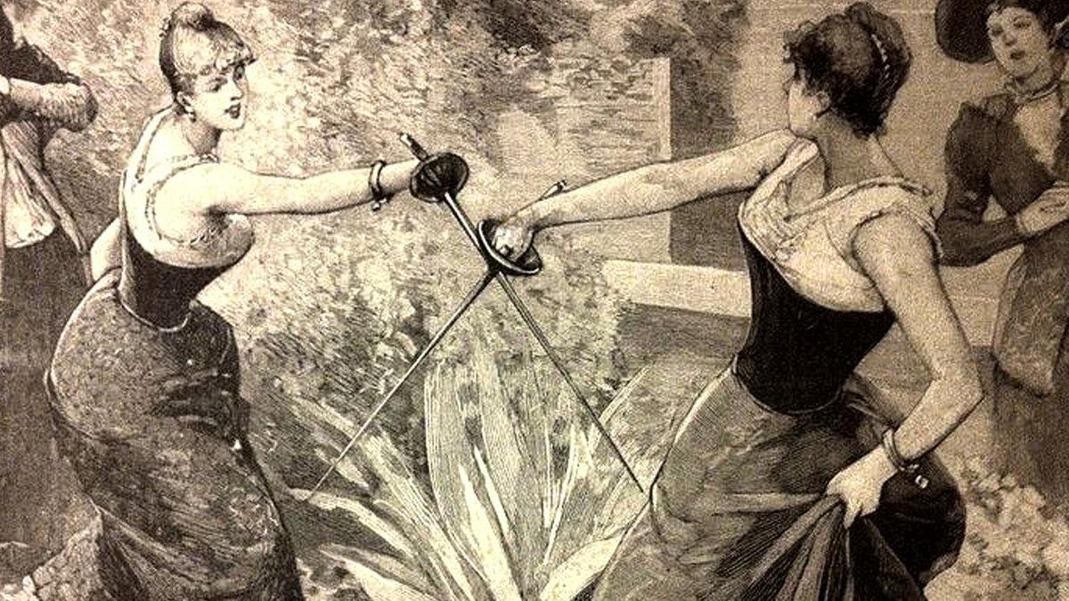 Дуэль девушек. Дуэль на шпагах 19 век. Дуэлянтки 19 века. Хосе Ривера, «женская дуэль», 1636.