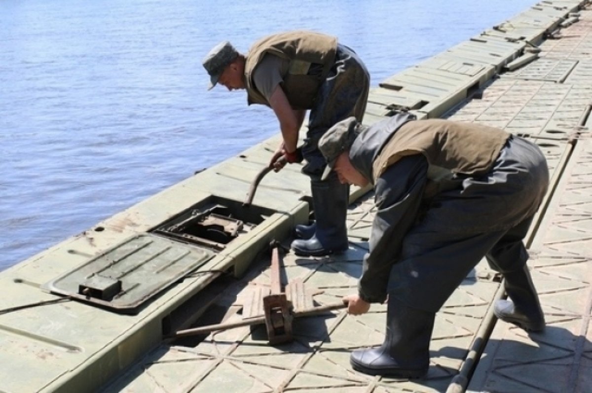    В Бурятии установят понтонный мост через реку Джида