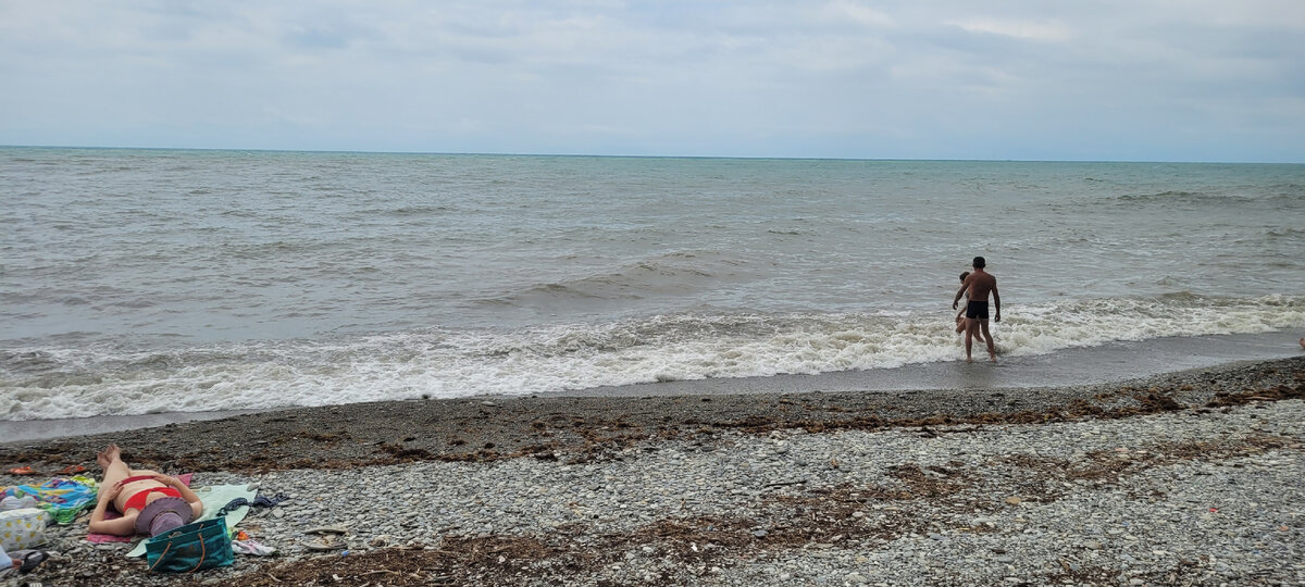 Зона кемпинга - шторм