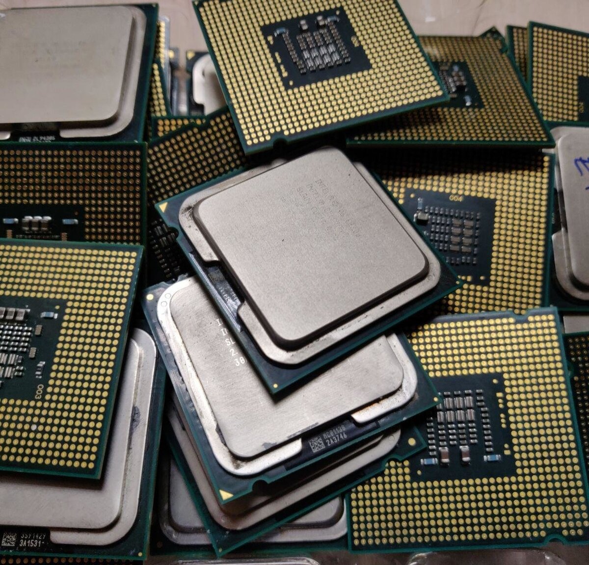 Сколько можно заработать, если сдать 1 килограмм процессоров компьютера ...