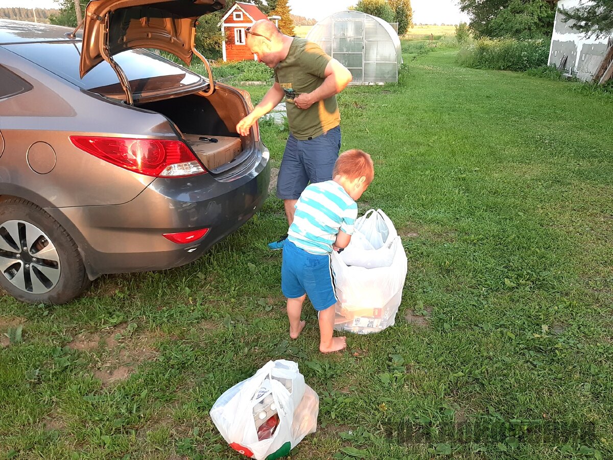 Зять закупает продукты 