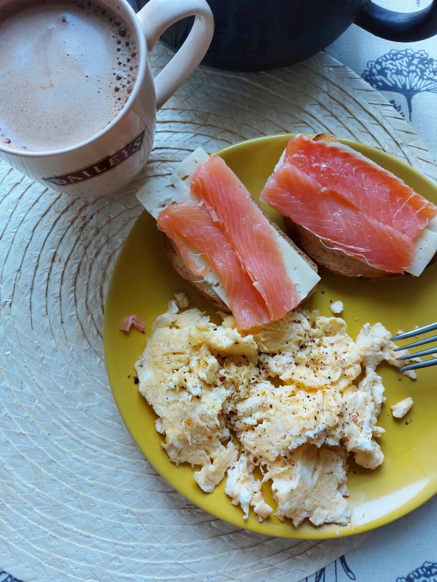 Традиционный завтрак на 436 ккал. 