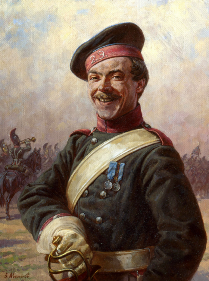 "Весёлый драгун" Аверьянов Ю.А. (Второй эскадрон Московского драгунского полка)