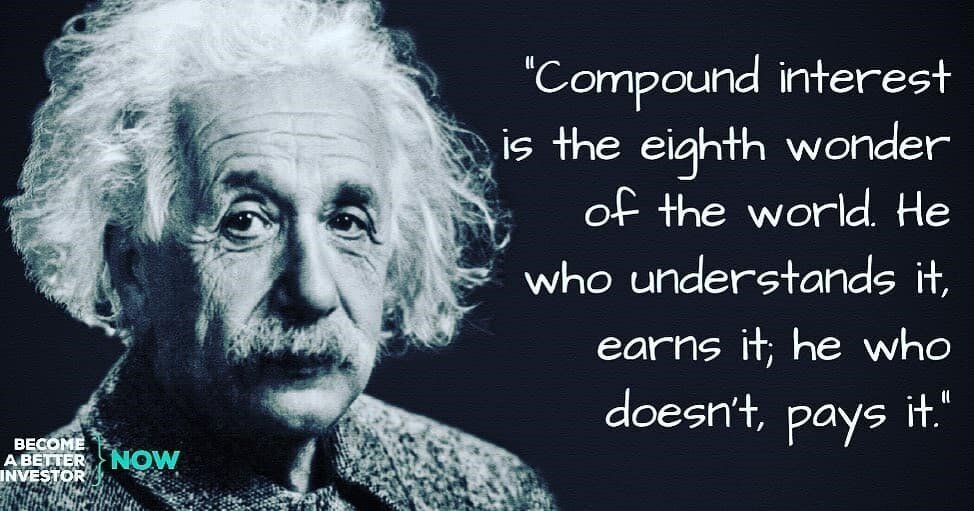 «Сложный процент – это восьмое чудо света. Тот, кто его понимает – зарабатывает его. Тот, кто нет – платит его»
