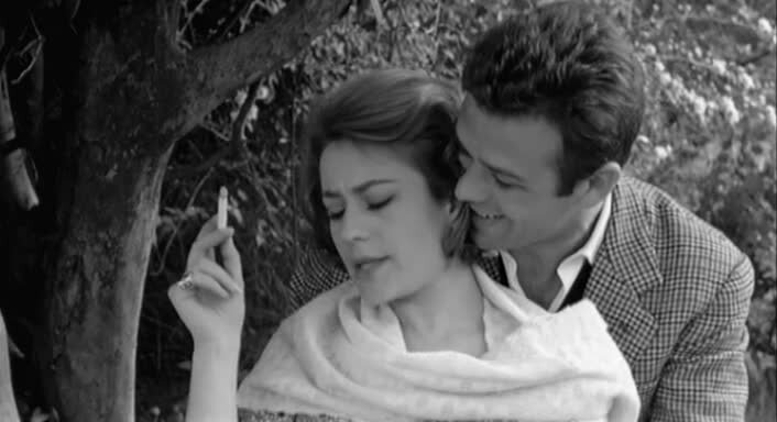 Анни Жирардо и Ренато Сальватори в фильме «Рокко и его братья», 1960 год