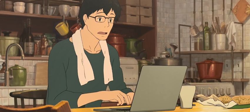 Отец Куна и Мирай. Mirai