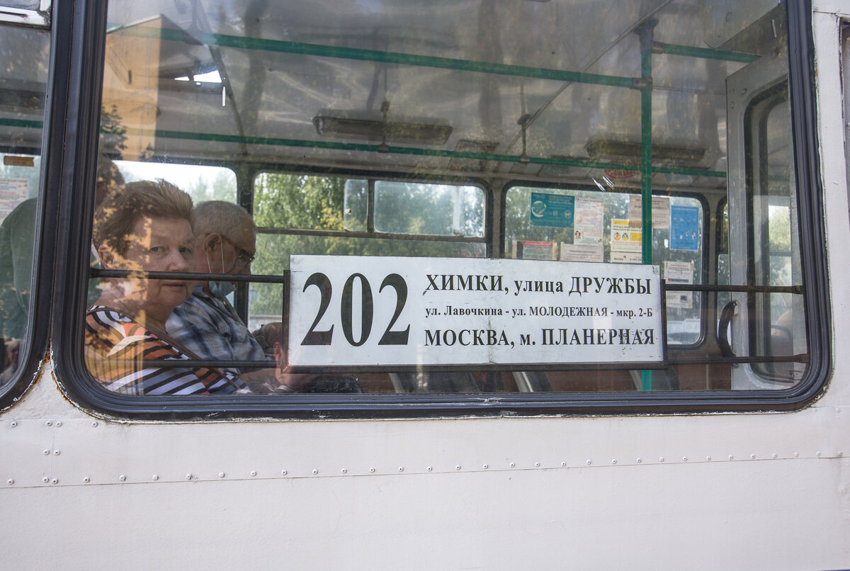 Маршруты Химкинского троллейбуса №202 и №203, заходящие в Москву к метро "Планерная" (ещё 1 фото). Фото автора