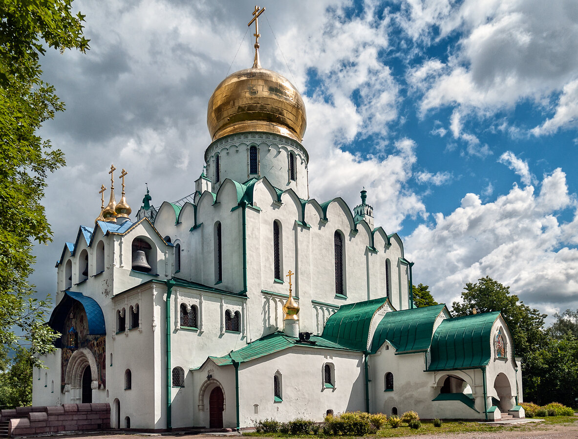 Пушкин Федоровский собор и Федоровский городок