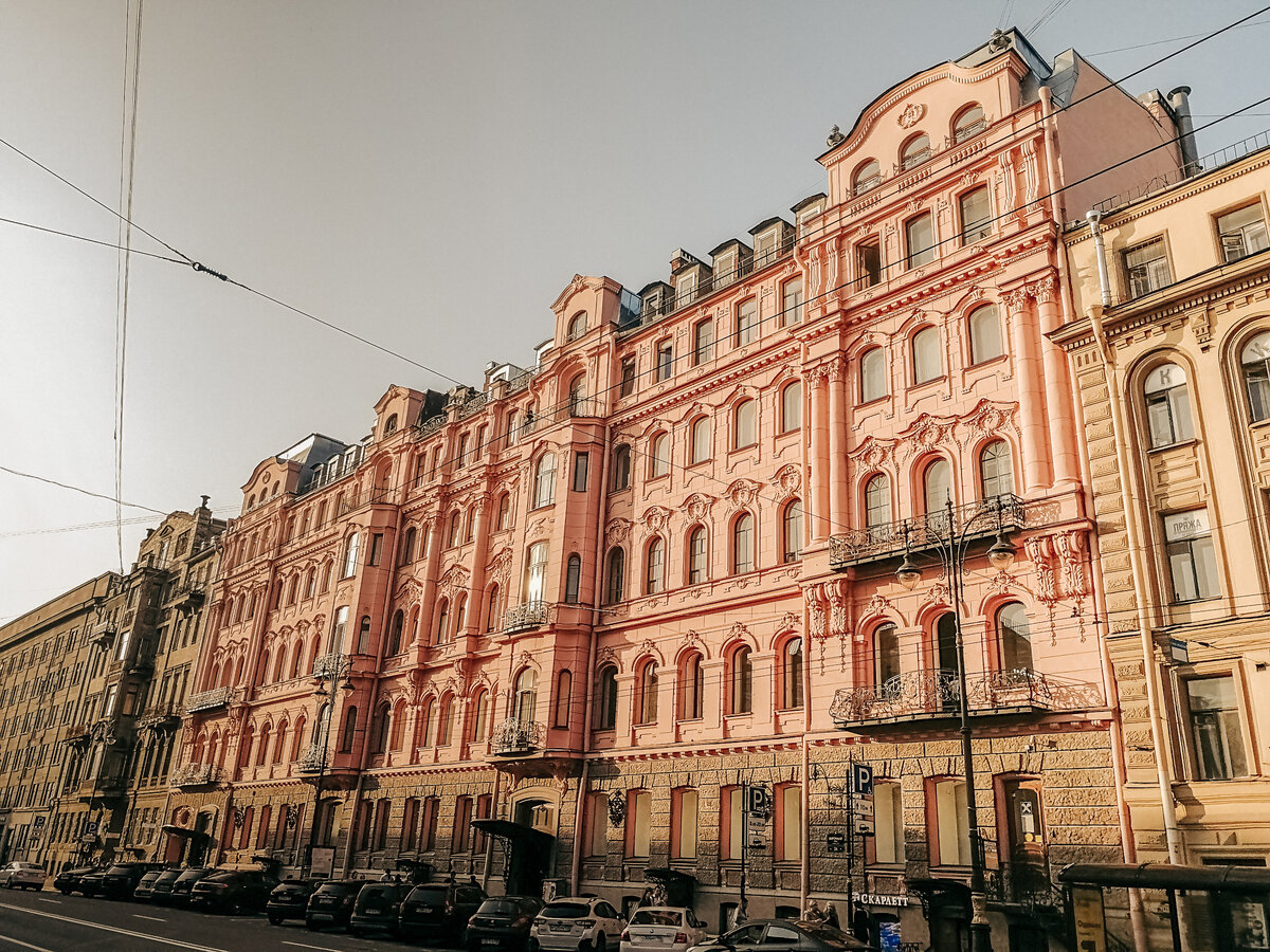 Доходные дома санкт петербурга фото Необычные дома Петербурга. Доходный дом Ю. Б. Бака Dreamer's Trips Дзен