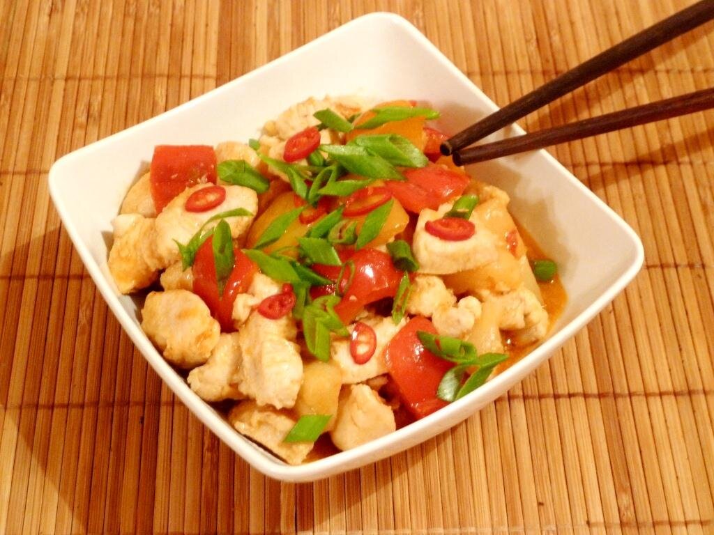 Рецепт тайской курицы